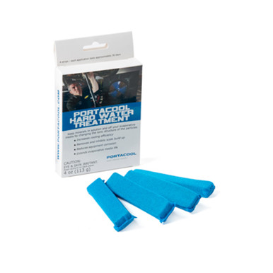 Portacool Hard water treatment